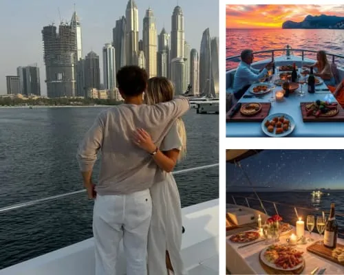 Candlelight Style Table Setup on Cruise